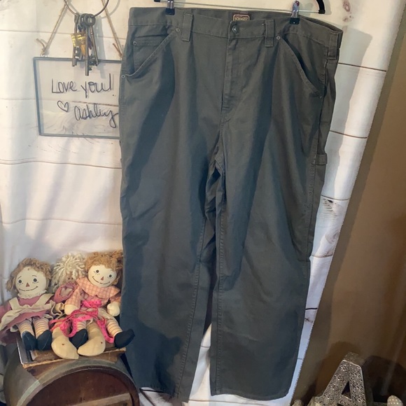 Schmidt; Green Khaki; Cargo Pants; Jeans; 42/30 - Picture 4 of 9